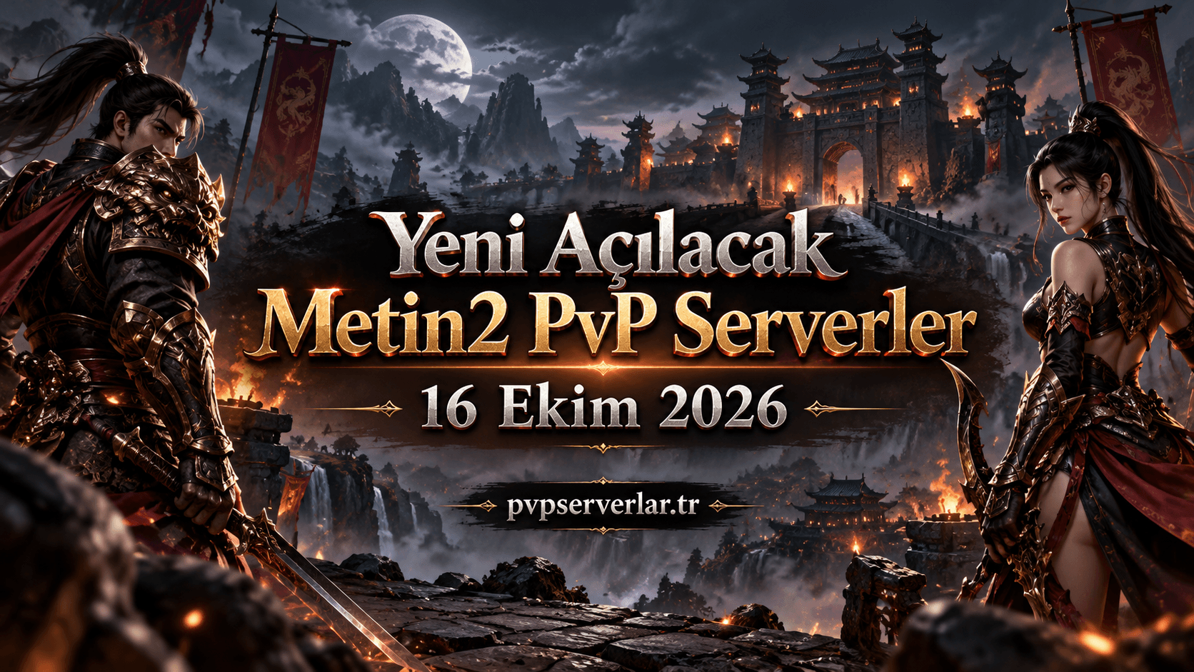 Yeni Açılacak Metin2 PvP Serverler (16 Ekim 2026)
