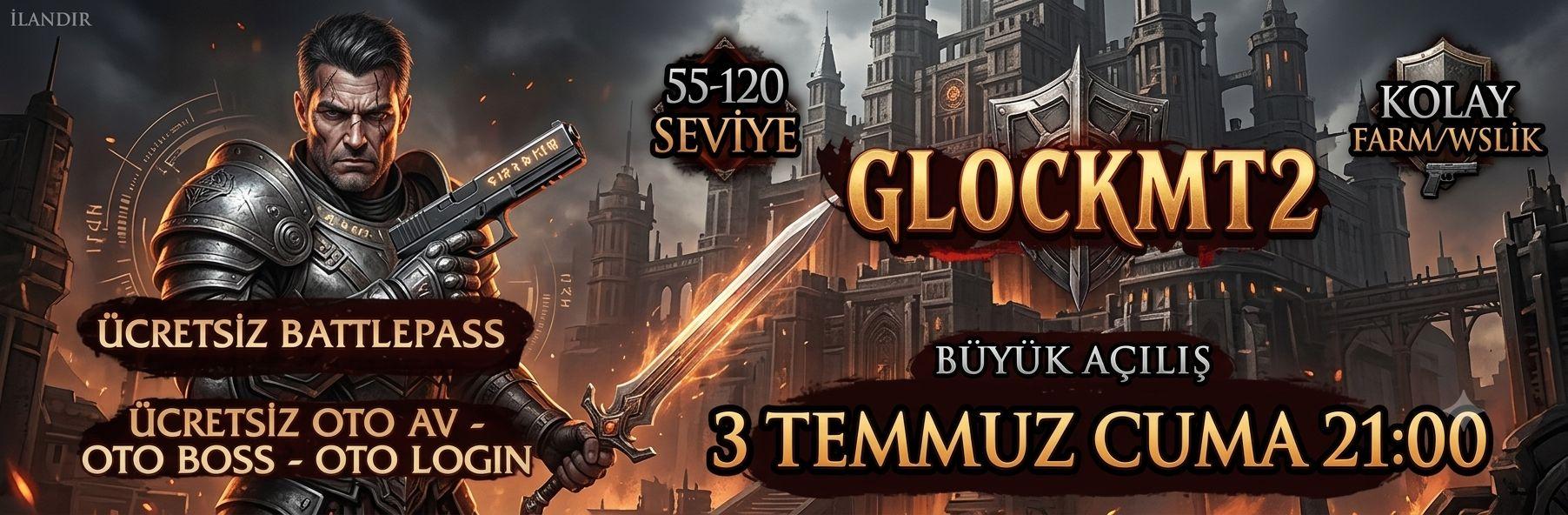 Glock Mt2 55-120 Farm Wslik Server – Ücretsiz Oto Av & Oto Boss, +1000 Farm-Vslik Dönüşüm banner