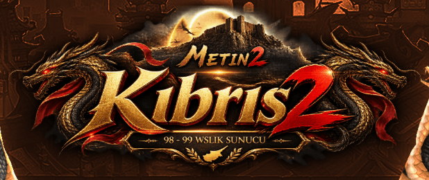 Kıbrıs2 98-99 WSLİK – 98-99 Döneminin Nostaljik Atmosferi, Herkese Eşit WS'lik Metin2 PvP Server banner