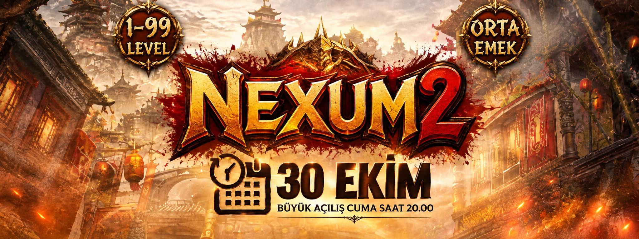 Nexum MT2 | 1-99 Orta Emek · TL Ödüllü · Lycan Yok · Simya Yok sunucu görseli
